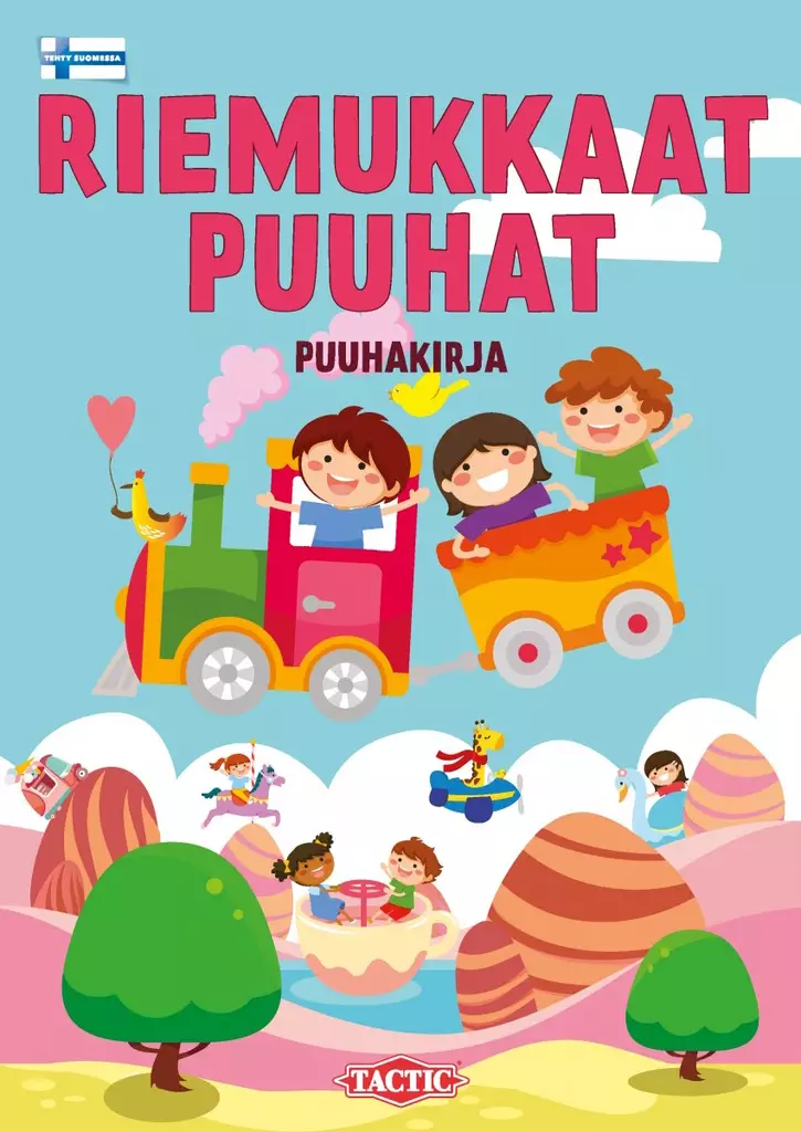 Riemukkaat puuhat puuhakirja - Väritys- ja puuhakirjat - 6416739594439 - 1