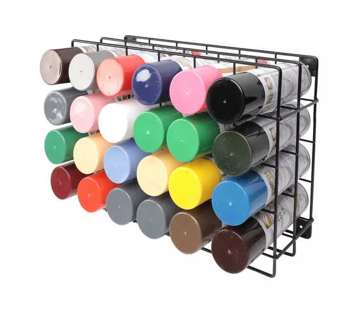 Robota spraypullohylly br24 24-pullolle - Työkaluseinät ja -koukut - 6438212104379 - 1