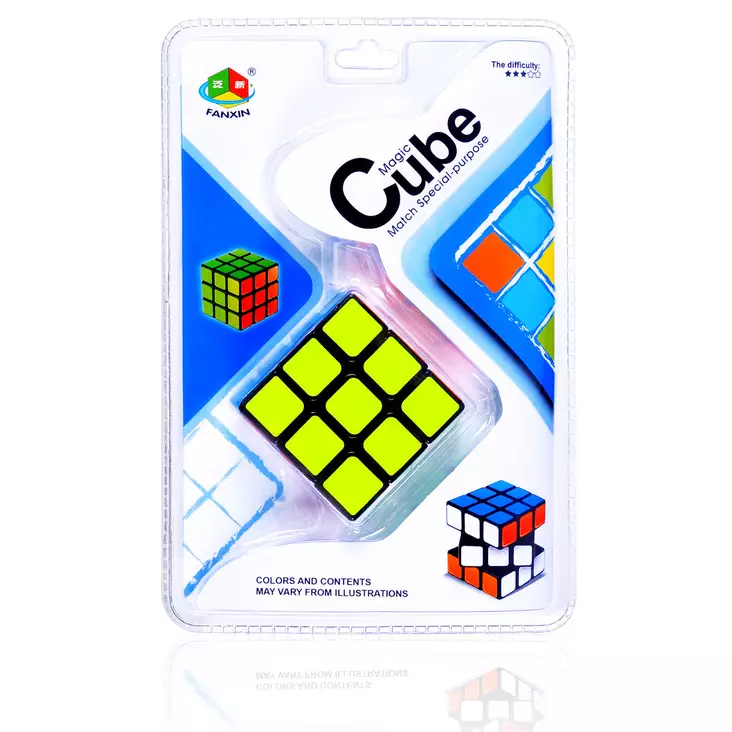 Rubiikin kuutio 5,5 cm - Pulmapelit - 0746856412979 - 1