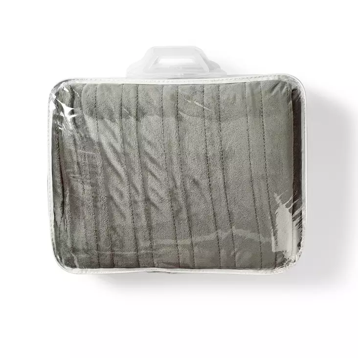 Sähköinen Peitto | Päällyshuopa | 1 Person | 180 x 130 cm | 9 Lämpöasetusta | 9 h | Pestävä | Ylikuumenemissuoja | Digitaalinen ohjaus | Fleece - Nedis tuotteet - 5412810316939 - 1