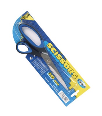 Sakset 215 mm sininen kumikahva - Työpöydän tarvikkeet - 633-5019-99 - 1