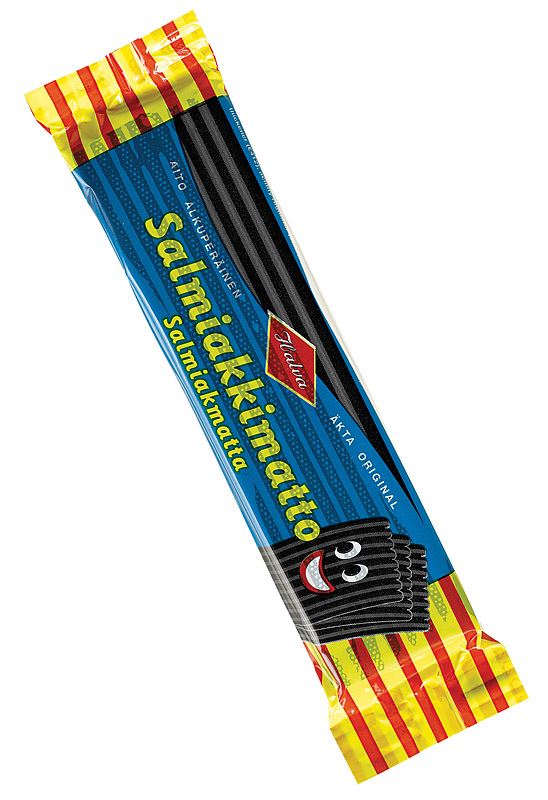 Salmiakkimatto 60 g - Lakritsit ja salmiakit - 664-7120-99 - 1