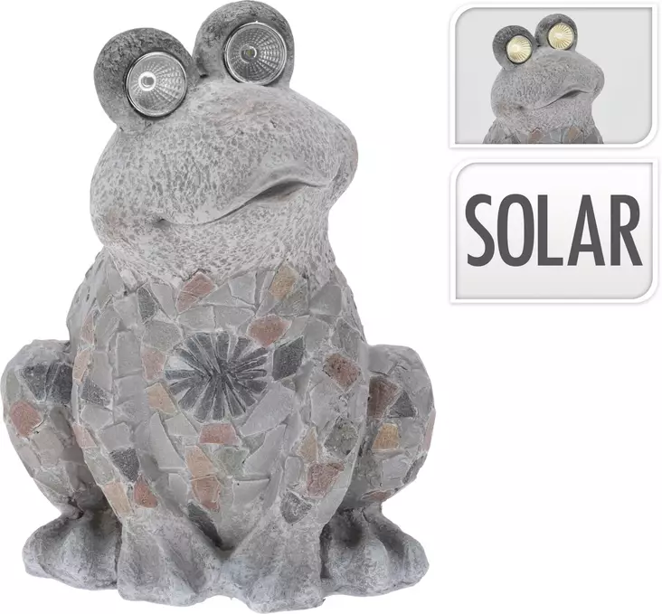 Sammakko Solar Led 25x25x36cm - Aurinkokennovalaisimet - 8719987807299 - 1