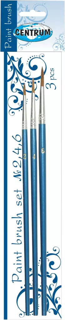 Sivellinsarja, koot 2,4,6 - Siveltimet - 4030969806579 - 1