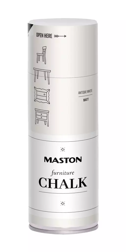Spraymaali Furniture Chalk Antiikinvalko - Spraymaalit - 6412490045739 - 1