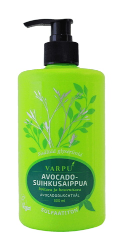 Suihkusaippua Varpu Avocado 500 ml - Saippuat ja käsidesit - 6417037104269 - 1