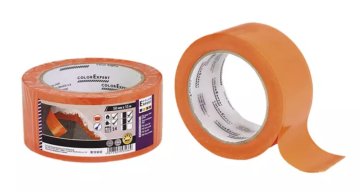 Suojateippi 50mmx33m uv14 oranssi - Rakennusteipit - 4013307535669 - 1