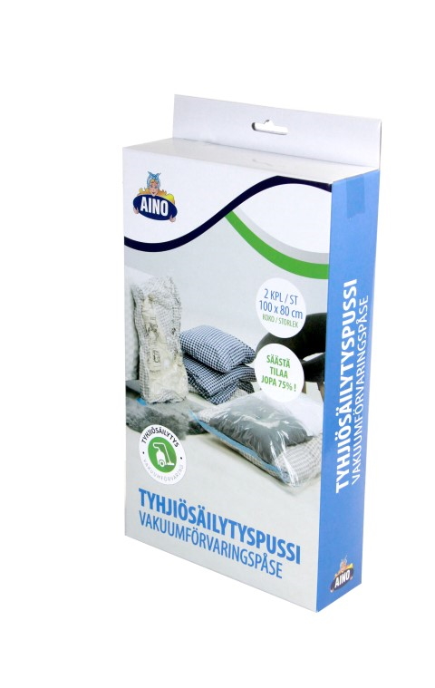 Tyhji=C3=B6s=C3=A4ilytyspussi 100 x 80 x3 cm Aino - Säilytys - 6416096122979 - 1