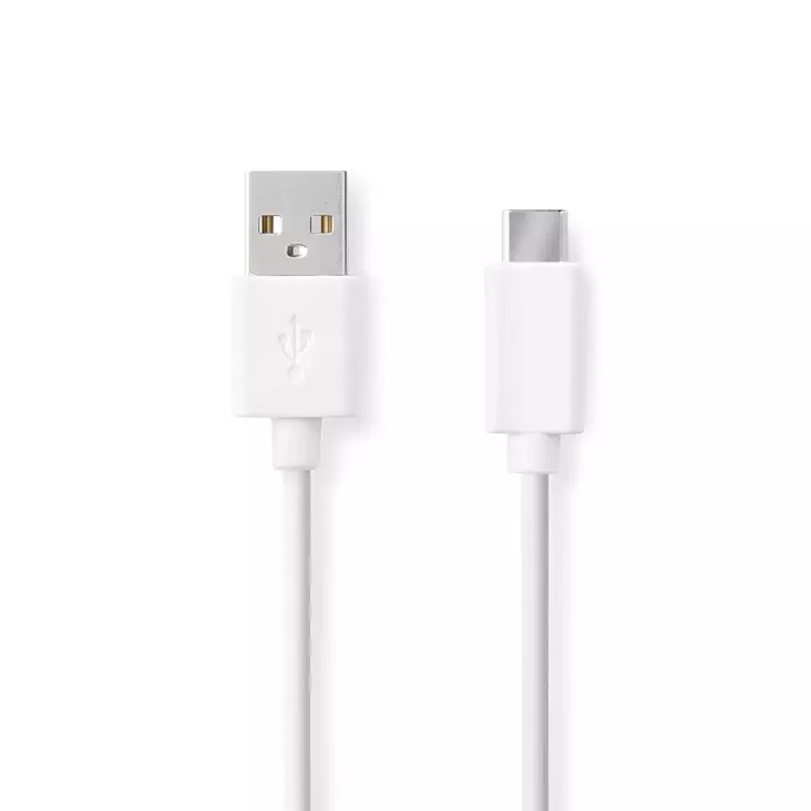 USB kaapeli | USB 2.0 | USB-C Uros | USB-C Uros | 60 W | 480 Mbps | Niklattu | 1.00 m | Pyöreä | PVC | Musta | Laatikko - Tietokone ja verkko - 5412810401369 - 1