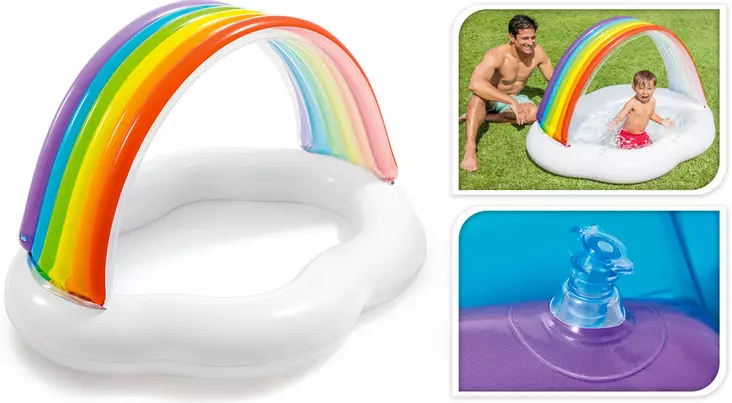Uima-allas lasten sateenkaari - Uima-altaat ja tarvikkeet - 6941057413099 - 1