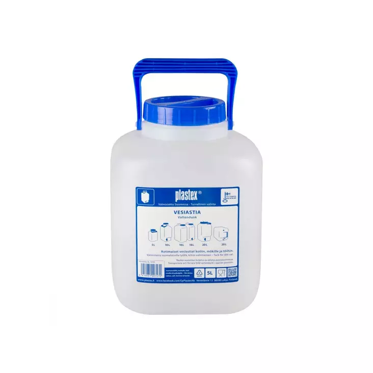 Vesiastia 5 l - Vesiastiat ja kanisterit - 634-0451-99 - 1