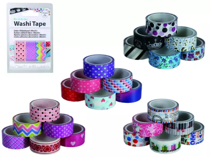 Washi teippi 3 kpl-pkt - - 19-19-4029811342389 - 1