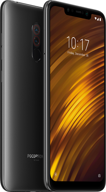 Xiaomi Pocophone F1 Android, 64 Gt musta - Puhelimet - 6941059607779 - 1