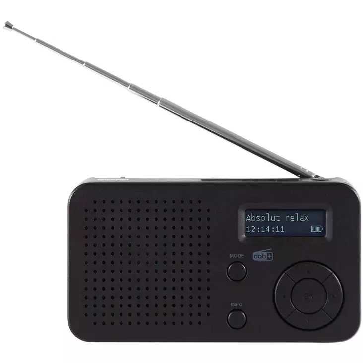 DABMAN 17 kannettava DAB+/FM-radio Bluetooth-mustalla - Radiot ja MP3/4-soittimet - 4024035128009 - 10