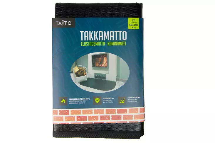 Tulisijan suojamatto 50x100 cm Taito - Matot - 6416096081399 - 1