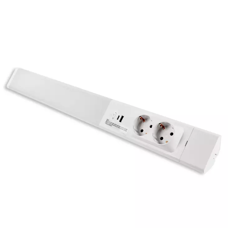 Työpistevalaisin USB-porteilla 60cm - Katto- ja seinävalaisimet - 6418536030769 - 1