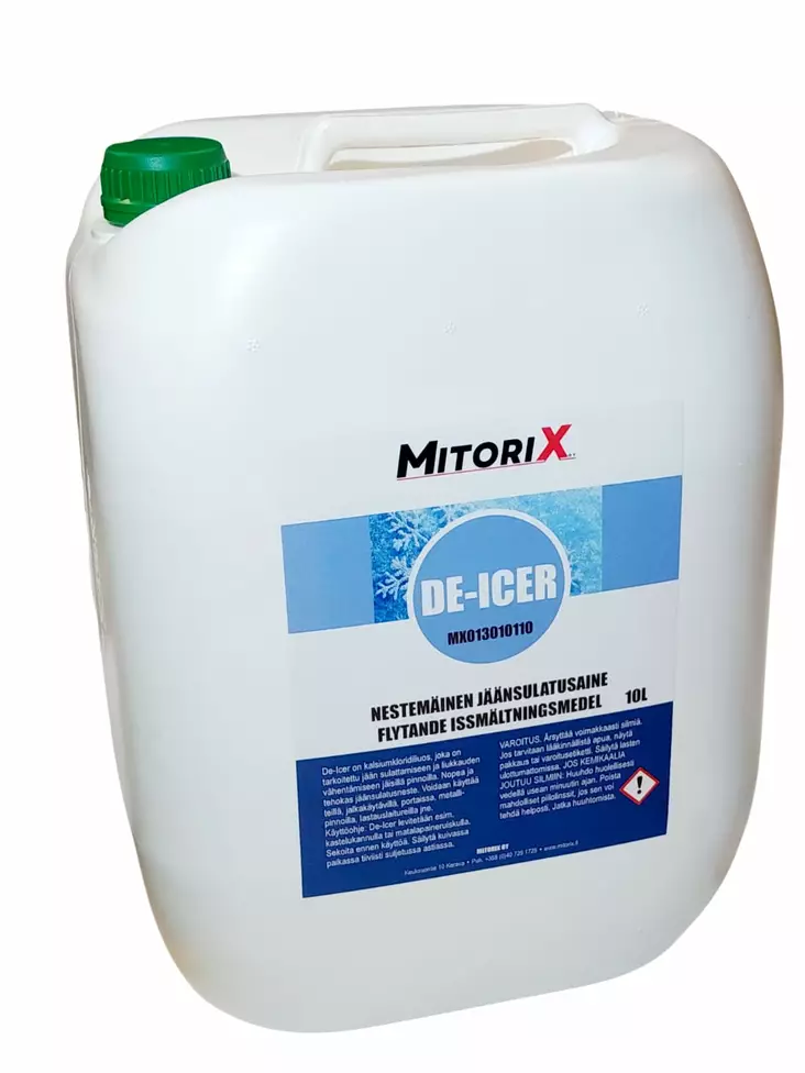 De-Icer 10L, nestemäinen jäänsulatusaine - Lukkosulat ja jäänpoisto - 6430033151129 - 1