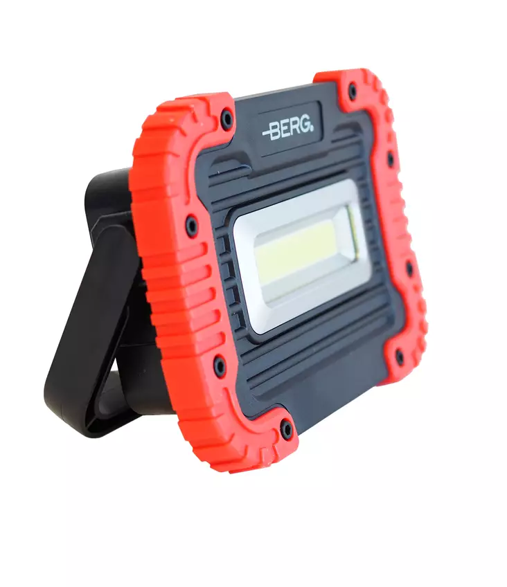 Berg Työvalo 10W COB 500lm punainen - Yleisvalot - 6418536010419 - 1