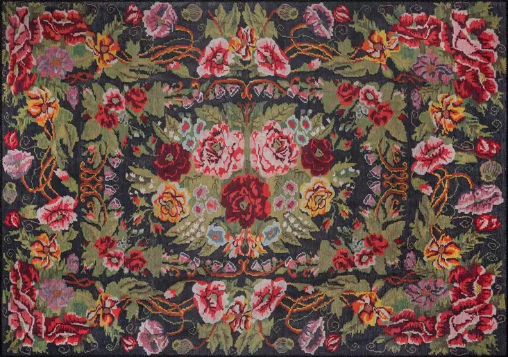 Käytävämatto (75 x 150), monivärinen, 75 x 150 cm, pehmeä, kestävä, ekologinen - Pienet matot ja käytävämatot - 8682870553309 - 1