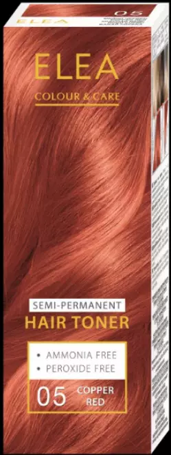 Kevytväri Elea 05 copper red - Hiusvärit - 3800708390659 - 1