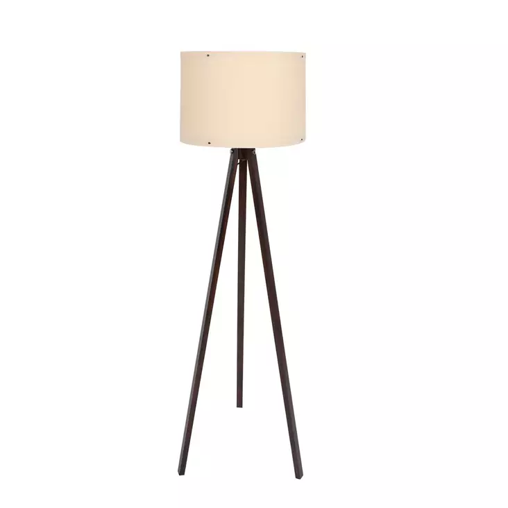 Lattiavalaisin, kerma pähkinä, 145 cm korkea, moderni, helppokäyttöinen - Lattia- ja pöytävalaisimet - 8682870150379 - 1