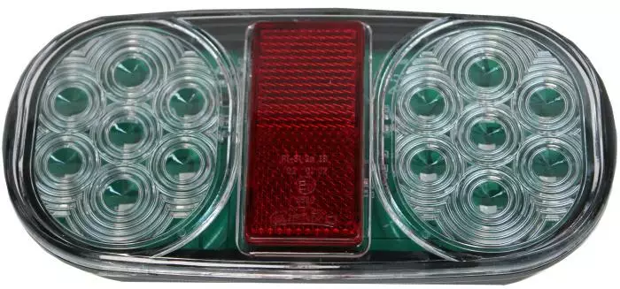Led takavalo 12V 160*80*35 mm Vasen - Perävaunuvalot ja sähkötarvikkeet - 6430074696269 - 1
