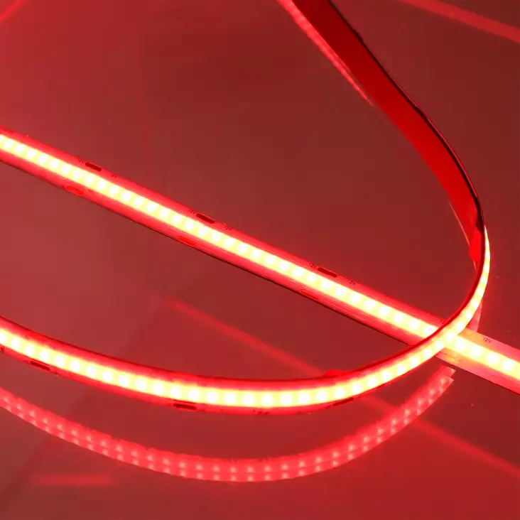 LED Valonauha COB 12V 500mm punainen 2kpl - Valonauhat - 6418536022399 - 1