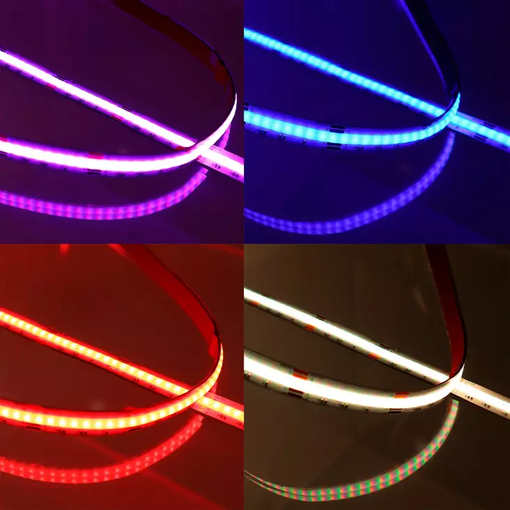 LED Valonauha COB 12V 500mm RGB 2kpl - Valonauhat - 6418536022429 - 1