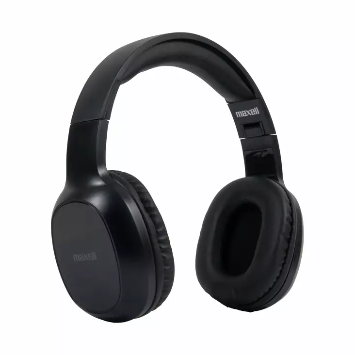 Maxell Bass 13 Bluetooth-kuulokkeet HD1 - 20h Akku & Mikrofoni (Musta) - Kuulokkeet - 4902580787899 - 1