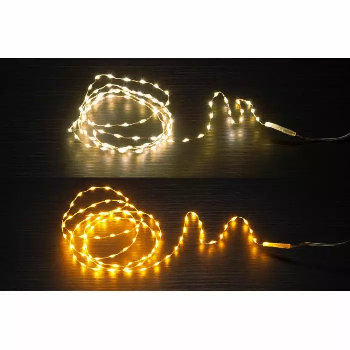 Paristovalosarja 100 micro-LED ulkokäyttöön - Valosarjat - 6410416421469 - 1