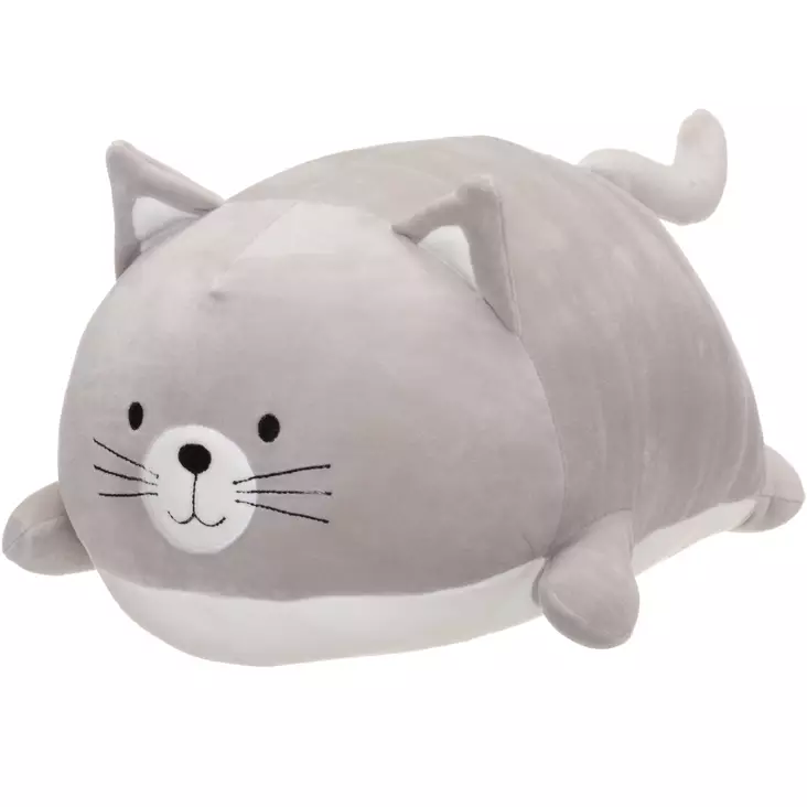 Pehmolelu Harmaa Kissa 38 cm - Pehmolelut - 6410416291819 - 1