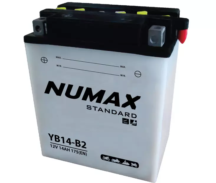 Pienakku YB14-B2/ YB14-BS huoltovapaa - Auton akut ja pienakut - 5060589418479 - 1