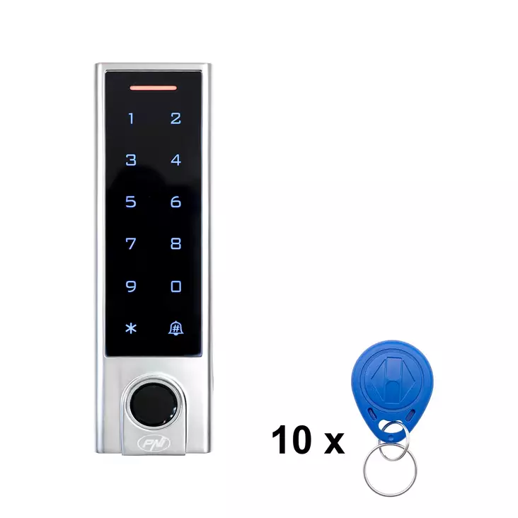 PNI DK350 Access Control Keyboard Package Wi-Fillä, Tuya-sovelluksella ja 10 kappaletta TEM01 125 KHz 64-bittinen tunniste - PNI tuotteet - 5949066545719 - 1