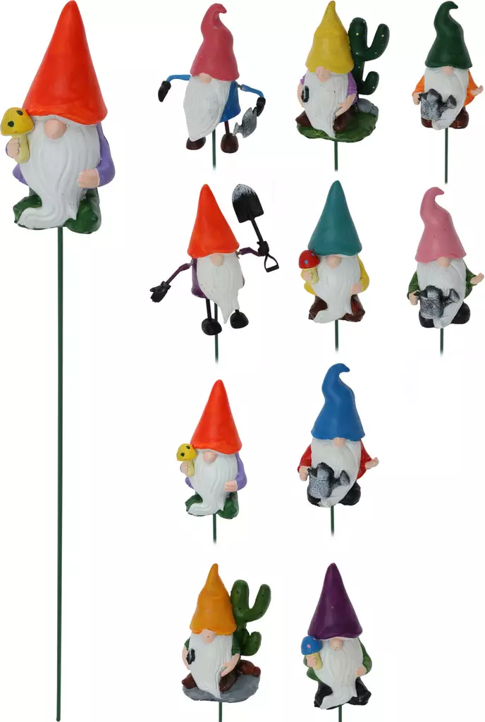 Puutarhatikku koristekääpiö 39 cm - Pihakoristeet - 8720573984959 - 1
