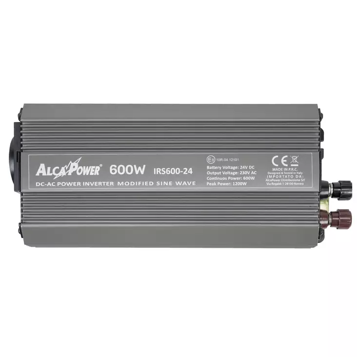RO: Invertor de tensiune AlcaPower by President 600W 24V-230V, sinusoida modificata, port USB - PNI tuotteet - 8055323216609 - 1