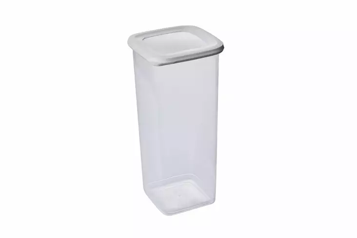 Säilytyslaatikko-setti (12 osaa), valkoinen, 10 x 10 x 24,5 cm, kestävä, BPA-vapaa - Muovilaatikot ja säilytyslaatikot - 8683342850889 - 1