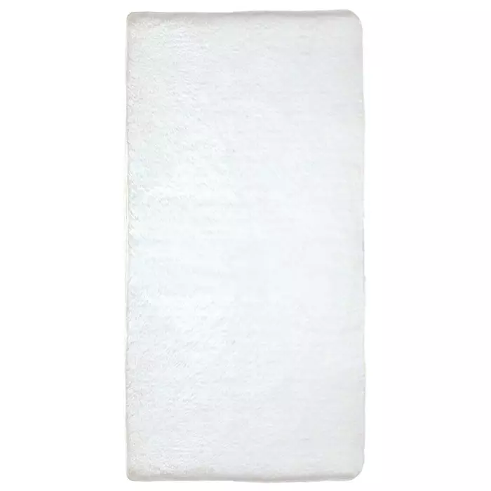 Valkoinen eteisen matto käytävämatto 100x200 cm - 100% Polyesteri, Konepestävä, Antibakteerinen, Liukumaton, Antiallerginen, Antistaattinen - Suuret ja keskikokoiset matot - 8683342798679 - 1