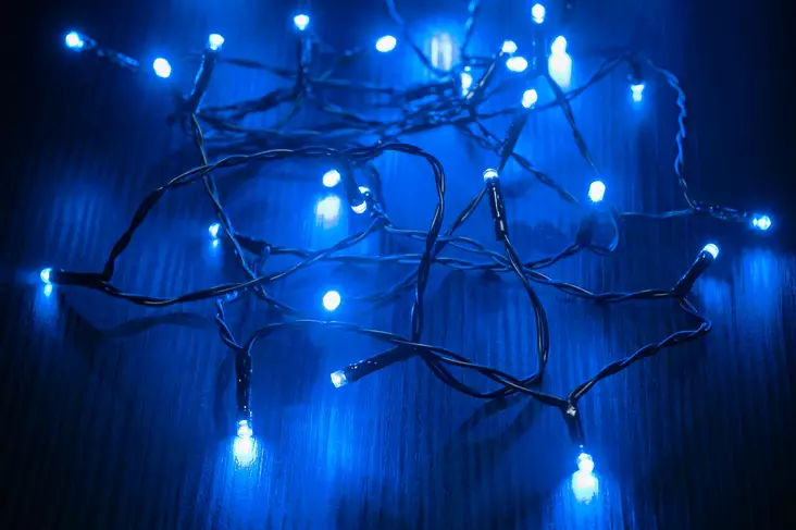 Valoketju 80 LED sininen Finnlumor - Valosarjat - 6410416424279 - 1