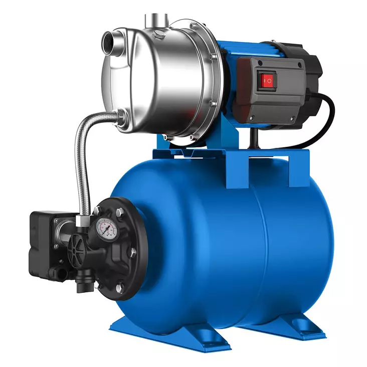 Vesiautomaatti 1200W teräs - Vesiautomaatit - 6438140418159 - 1