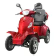 Kontio Silverfox Four 2.0, metallic red 1.2kWh litium akku ja 2A laturi - 3- ja 4-pyöräiset - KMJCFOX02LI122A - 1