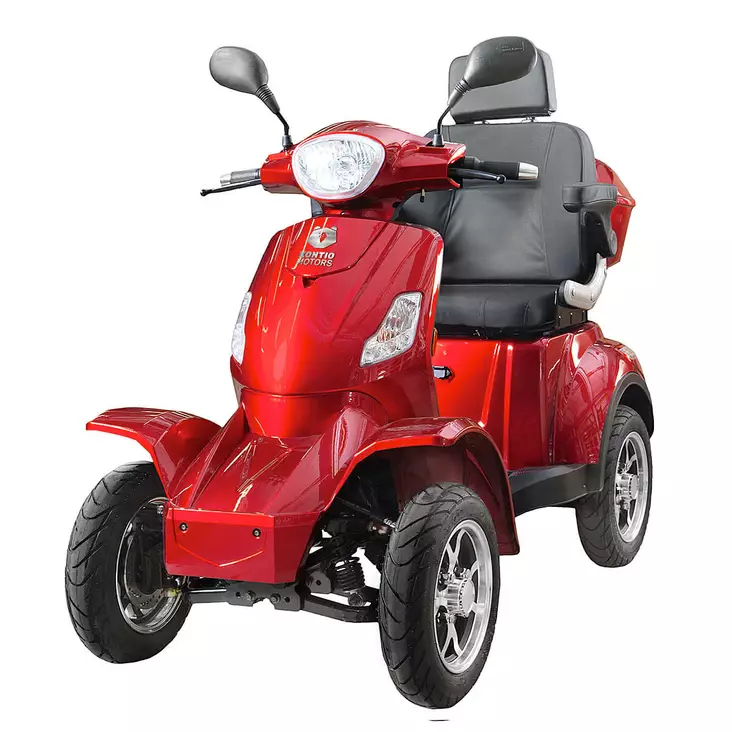 Kontio Silverfox Four 2.0, metallic red 1.2kWh litium akku ja 2A laturi - 3- ja 4-pyöräiset - KMJCFOX02LI122A - 1