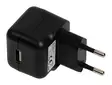 USB-vaihtovirtalaturi USB A naaras – vaihtovirtaliitäntä musta - Nedis tuotteet - VLMB11955B - 2