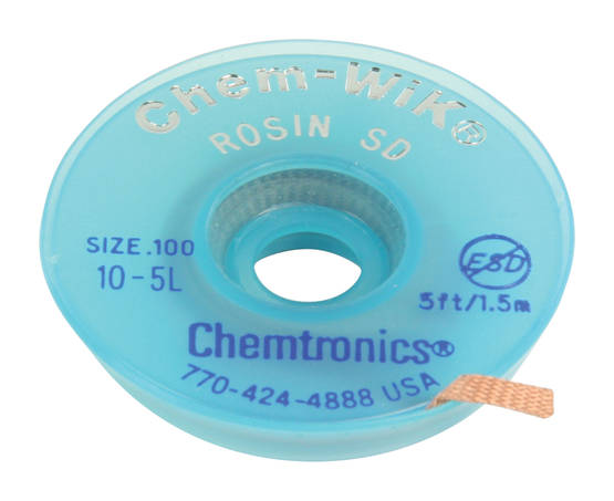 Tinaimusukka 2.54 mm 1.50 m - Juottimet ja tohot - CHEM-WIK-BB - 1