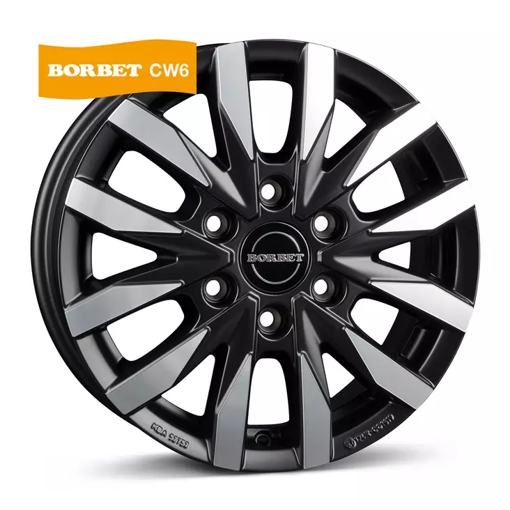 CW6 black polished matt 7.5x18 - 18-tuumaiset - S65053VARASTO - 1