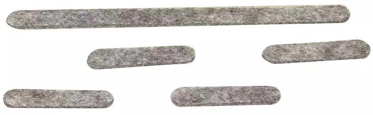 Yleisuulakkeen Liukutassut Harmaa/Punainen - Harjat ja suulakkeet - TWINNER-STRIP - 1