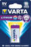 Litium Paristo 9V 9 V 1-Blisteri - Muut akut ja paristot - VARTA-CR9V - 6