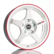 Rallivanne 5.5x16 - 16-tuumaiset - MCRY5516BW - 1