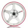 Rallivanne 5.5x16 - 16-tuumaiset - MCRY5516BW - 2